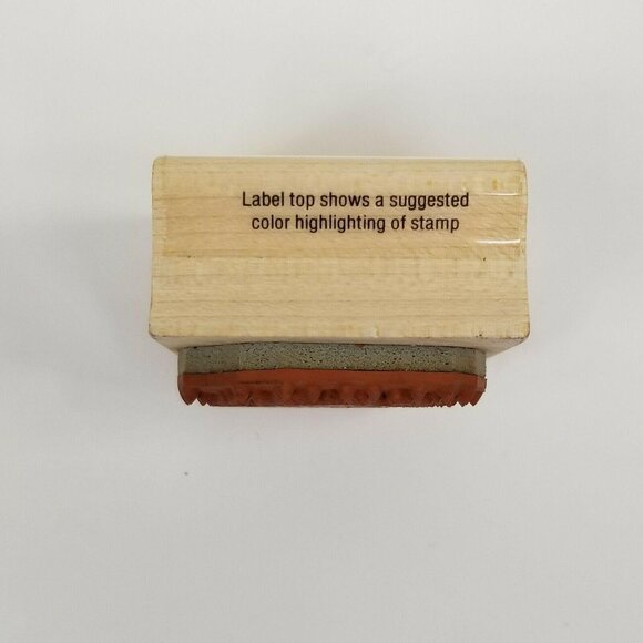 Hero Arts 1989 Vintage Rubber Stamp B-237 Rose Blossom Leaves Wood Mounted - Picture 2 of 8